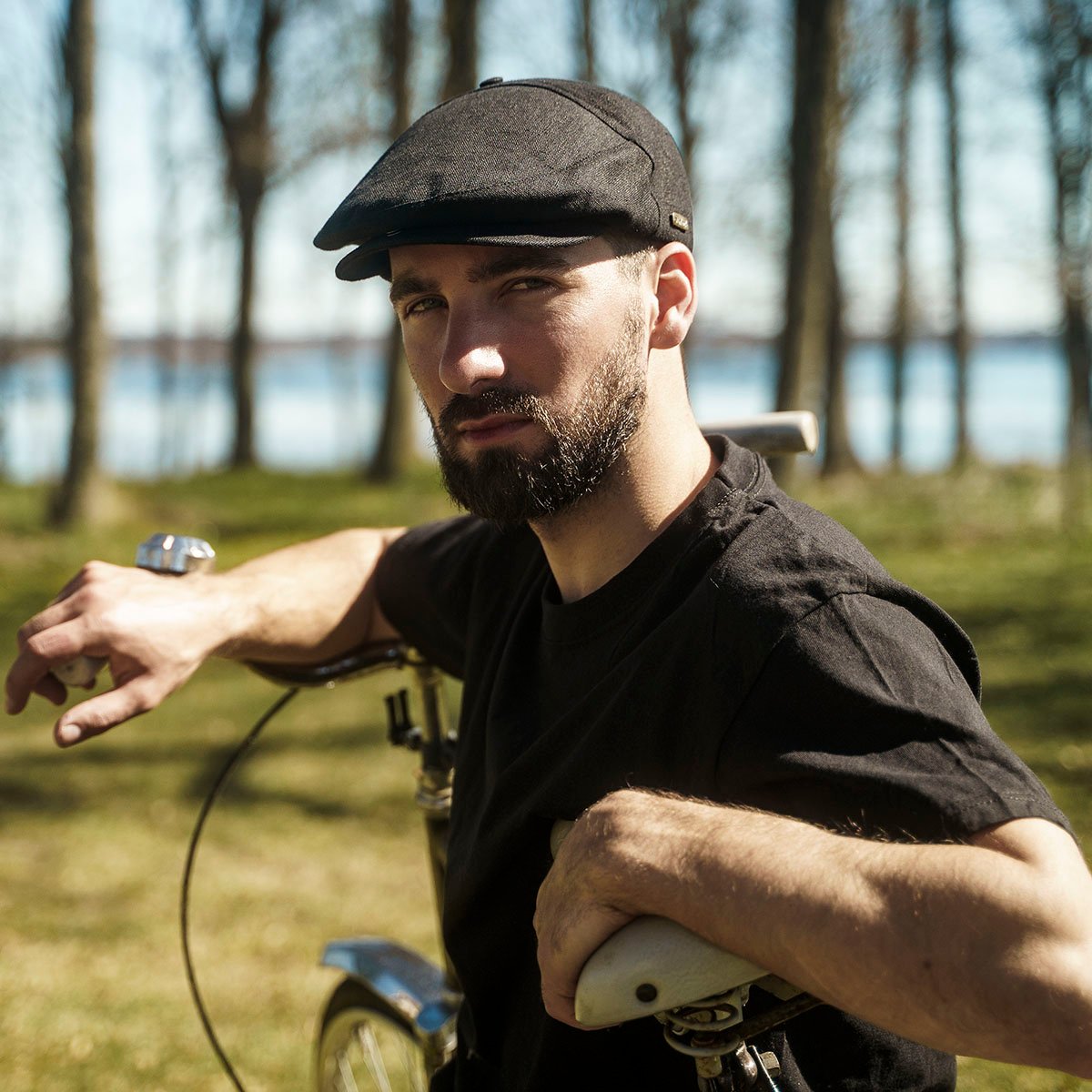 Men's summer store flat caps